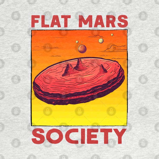 Flat Mars Society by DankFutura